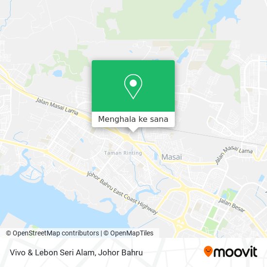 Peta Vivo & Lebon Seri Alam
