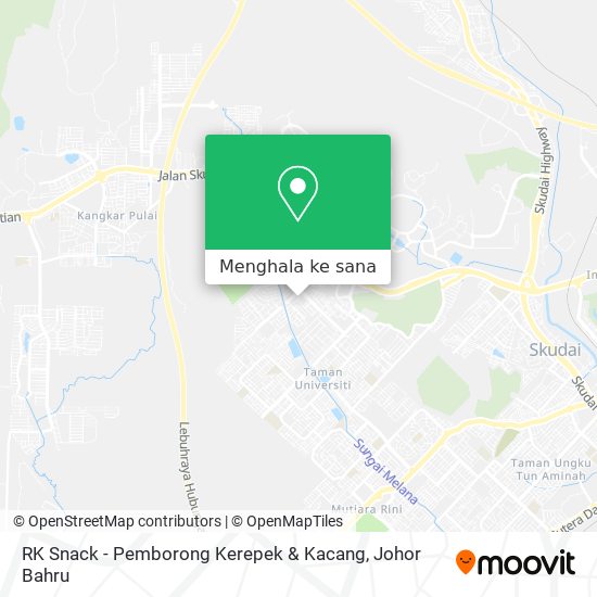 Peta RK Snack - Pemborong Kerepek & Kacang