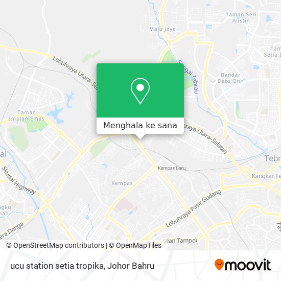 Peta ucu station setia tropika