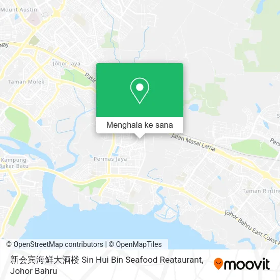 Peta 新会宾海鲜大酒楼 Sin Hui Bin Seafood Reataurant