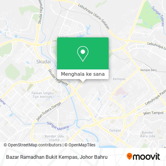Peta Bazar Ramadhan Bukit Kempas
