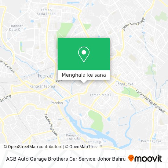 Peta AGB Auto Garage Brothers Car Service