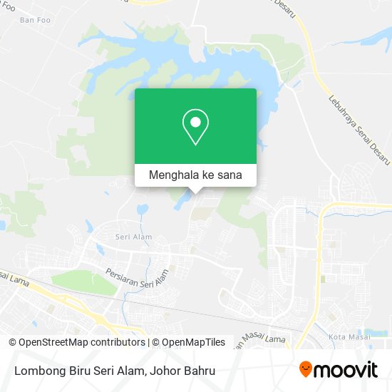 Peta Lombong Biru Seri Alam