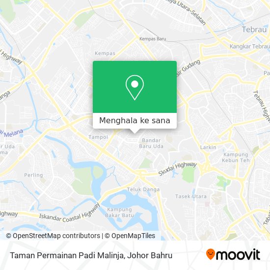 Peta Taman Permainan Padi Malinja