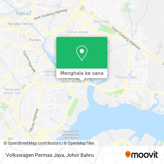 Peta Volkswagen Permas Jaya