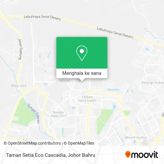 Peta Taman Setia Eco Cascadia