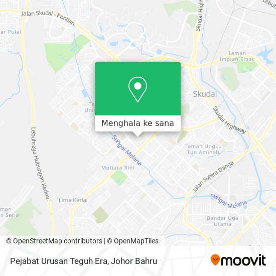 Peta Pejabat Urusan Teguh Era