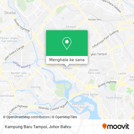 Peta Kampung Baru Tampoi