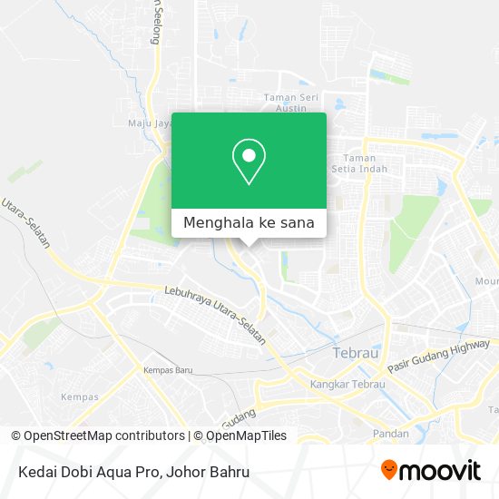 Peta Kedai Dobi Aqua Pro