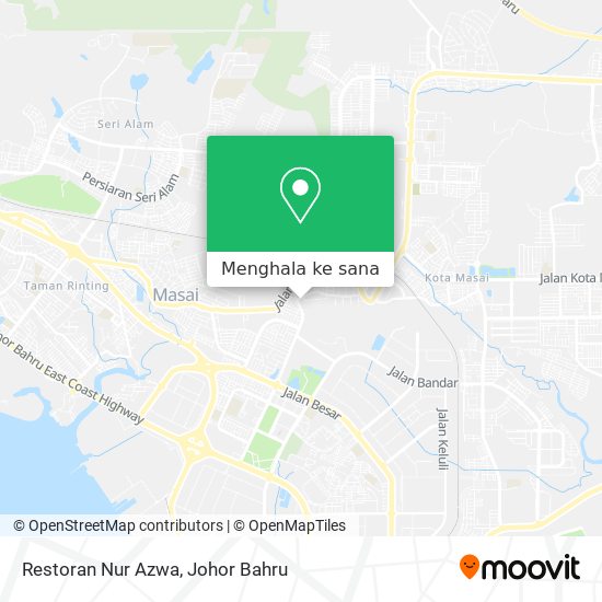 Peta Restoran Nur Azwa