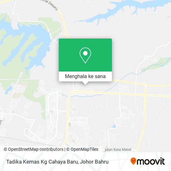 Peta Tadika Kemas Kg Cahaya Baru