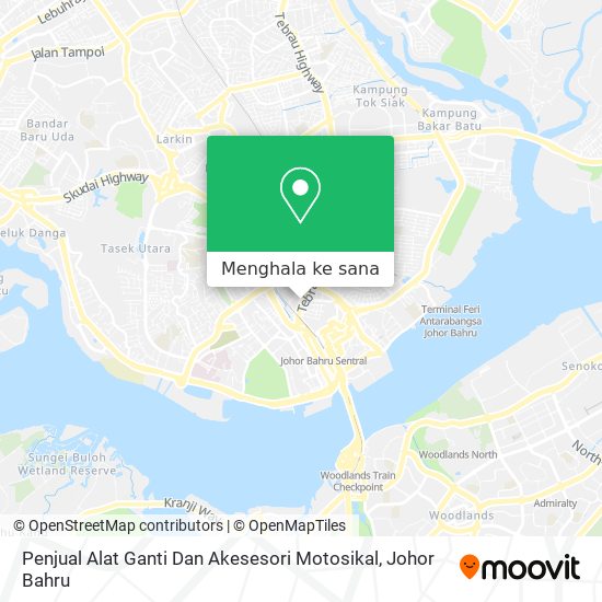 Peta Penjual Alat Ganti Dan Akesesori Motosikal