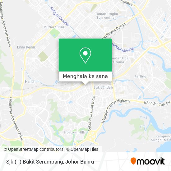 Peta Sjk (T)  Bukit Serampang