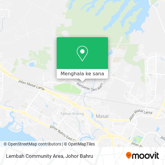 Peta Lembah Community Area