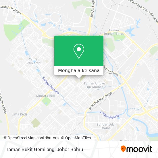Peta Taman Bukit Gemilang