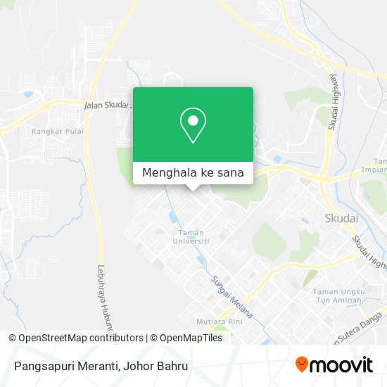 Peta Pangsapuri Meranti