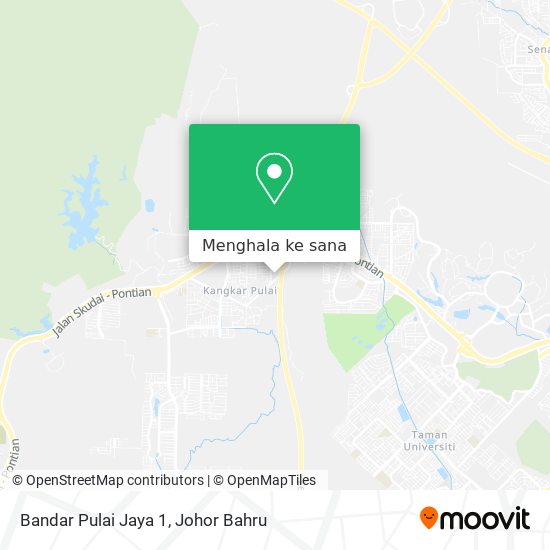 Peta Bandar Pulai Jaya 1