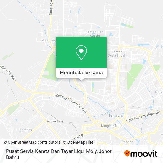 Peta Pusat Servis Kereta Dan Tayar Liqui Moly