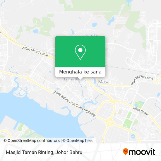 Peta Masjid Taman Rinting