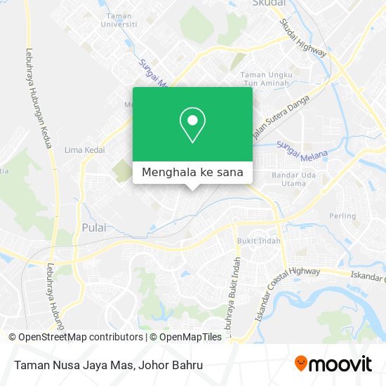 Peta Taman Nusa Jaya Mas