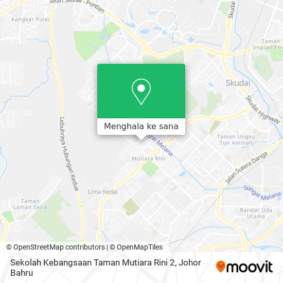 Peta Sekolah Kebangsaan Taman Mutiara Rini 2