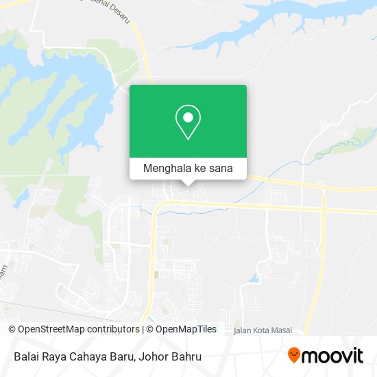 Peta Balai Raya Cahaya Baru