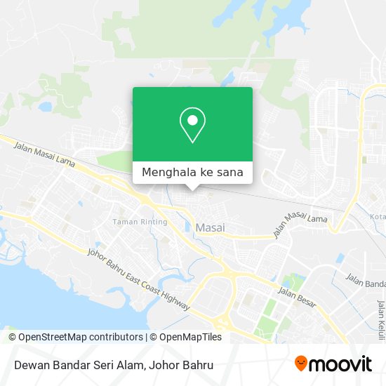 Peta Dewan Bandar Seri Alam