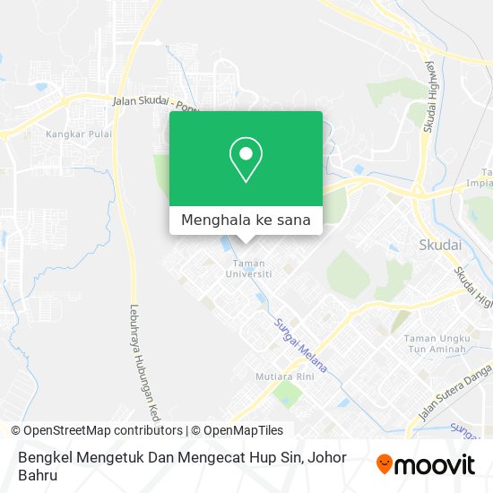Peta Bengkel Mengetuk Dan Mengecat Hup Sin