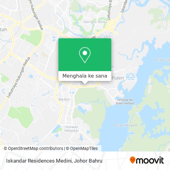 Peta Iskandar Residences Medini
