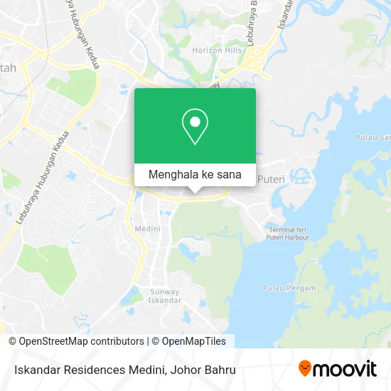 Peta Iskandar Residences Medini
