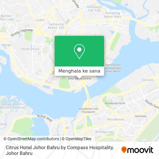 Peta Citrus Hotel Johor Bahru by Compass Hospitality
