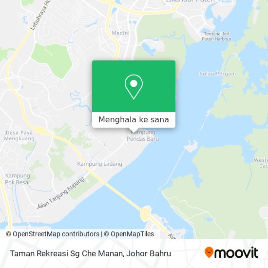 Peta Taman Rekreasi Sg Che Manan