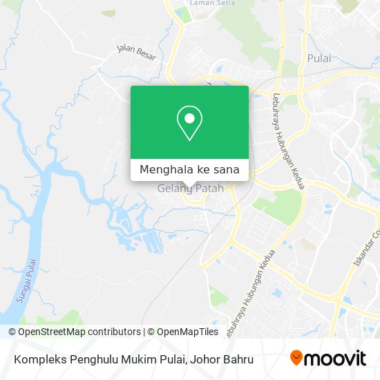 Peta Kompleks Penghulu Mukim Pulai