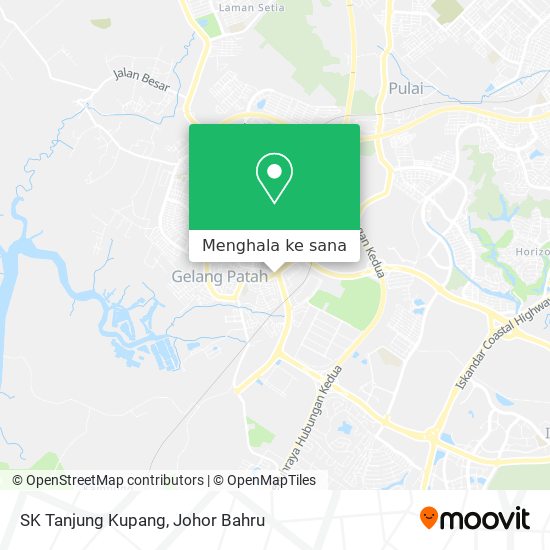 Peta SK Tanjung Kupang