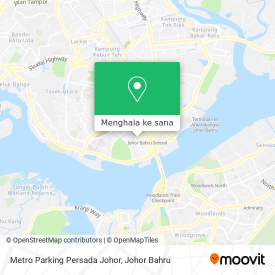 Peta Metro Parking Persada Johor