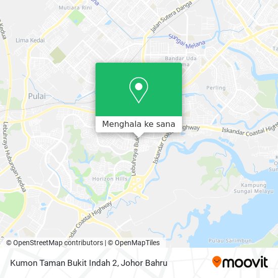 Peta Kumon Taman Bukit Indah 2