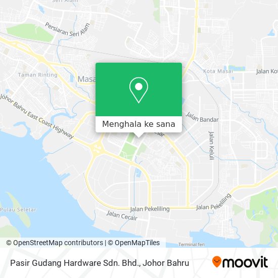 Peta Pasir Gudang Hardware Sdn. Bhd.