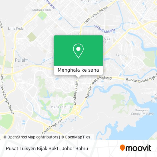 Peta Pusat Tuisyen Bijak Bakti
