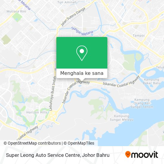 Peta Super Leong Auto Service Centre