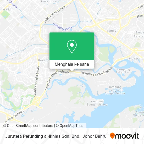 Peta Jurutera Perunding al-Ikhlas Sdn. Bhd.