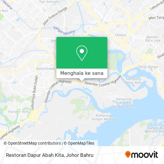Peta Restoran Dapur Abah Kita