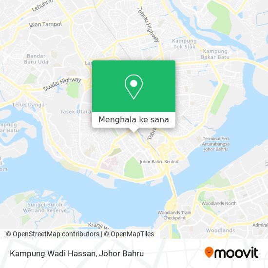 Peta Kampung Wadi Hassan