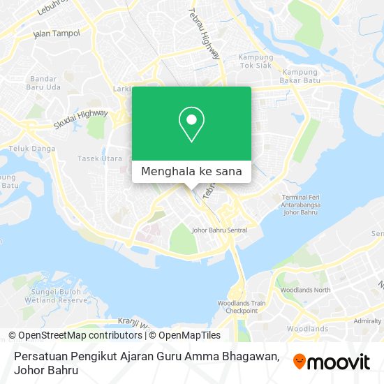 Peta Persatuan Pengikut Ajaran Guru Amma Bhagawan