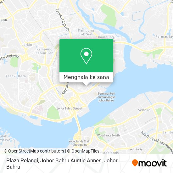 Peta Plaza Pelangi, Johor Bahru Auntie Annes