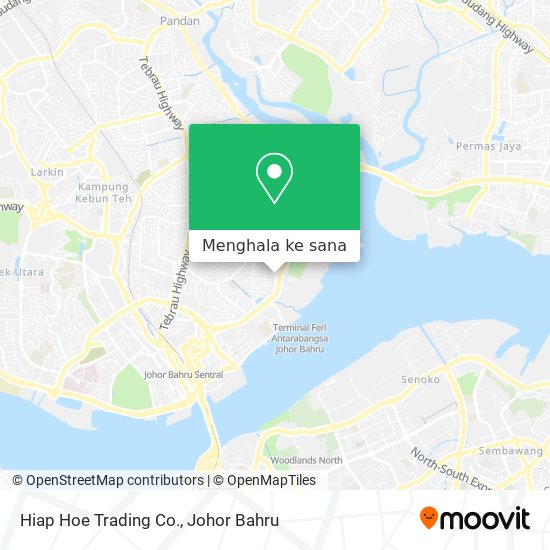 Peta Hiap Hoe Trading Co.