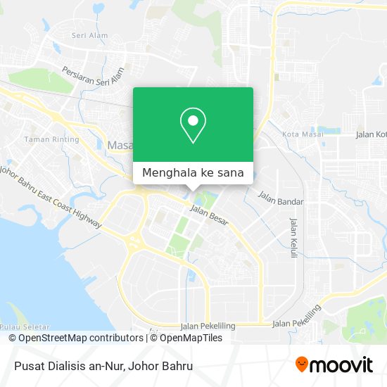 Peta Pusat Dialisis an-Nur