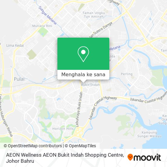 Peta AEON Wellness AEON Bukit Indah Shopping Centre