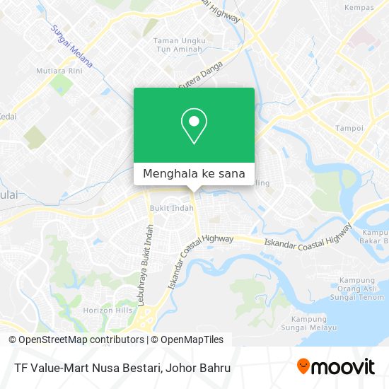 Peta TF Value-Mart Nusa Bestari