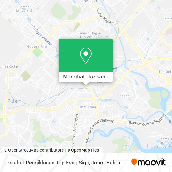 Peta Pejabat Pengiklanan Top Feng Sign