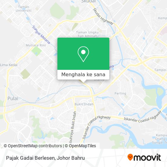 Peta Pajak Gadai Berlesen